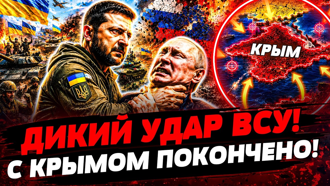 💥ТОЛЬКО ЧТО! ПОБЕДНЫЙ УДАР УКРАИНЫ! ФЛАМИНГО ВЗОРВАЛИ РФ! АДИЩЕ в КРЫМУ | Акт
