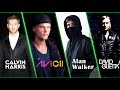 Alan Walker Avicii David Guetta Calvin Harris Top Mix Best Edm Songs