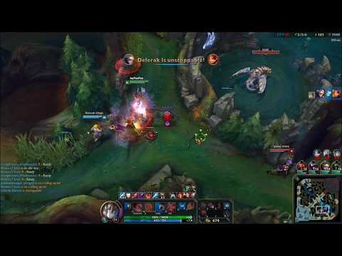 Galio Uppercuts Leona off the Map