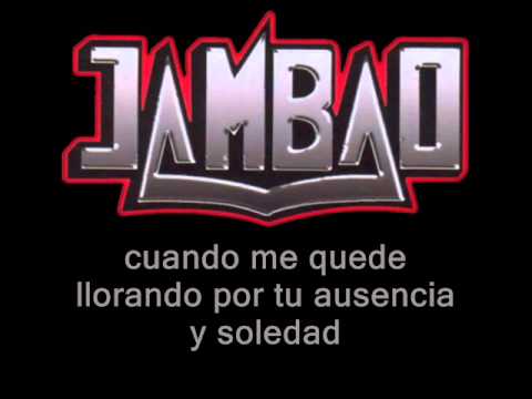 Jambao - nunca nunca (letra)