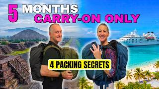 How We Pack for 5 Months of Slow Travel in 1 Carry-On Bag! (Multi-Climate)
