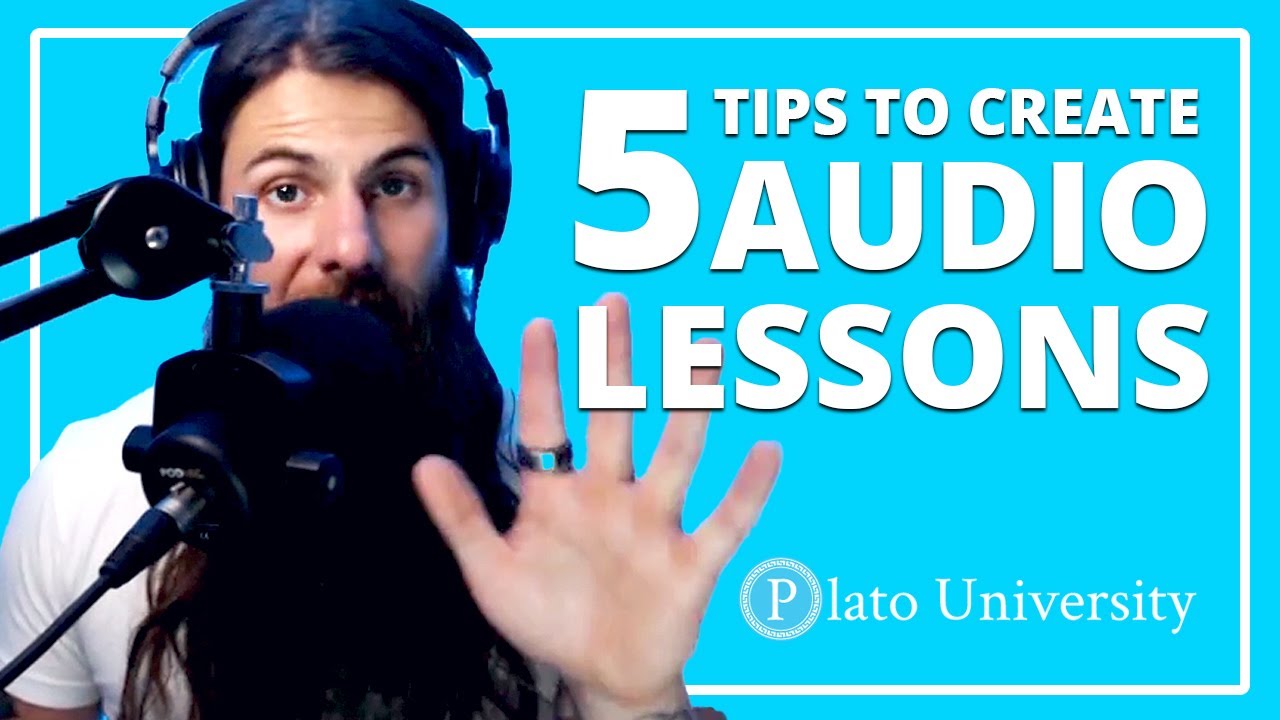 5 Expert Tips to Create Audio Lessons for Online Courses