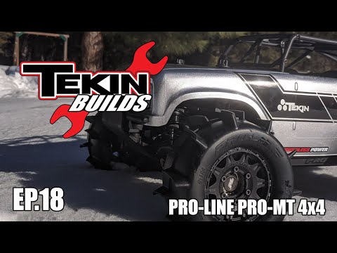 Pro-Line Racing PRO-MT 4X4 Snow Bashing | Tekin Builds Ep. 18