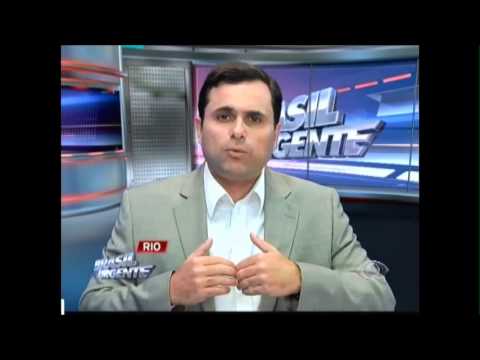 agradecimento do apresentador Fabio Barretto - um ano do Brasil Urgente Rio