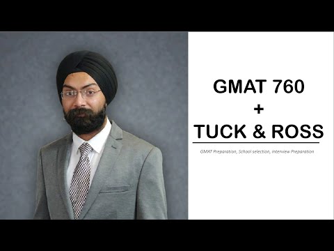 GMAT 760 + admits to Tuck and ROSS (with Scholarship)