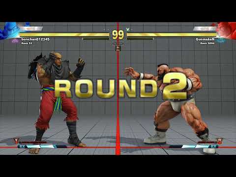 SFV~ Sagat (bonchan012345) vs. Zangief (GunmakeN) HD