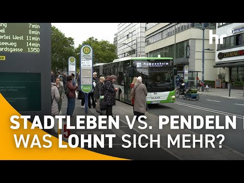 PENDELN: Wann sich der Kauf im Frankfurter Umland wirklich lohnt