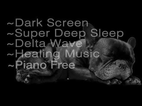 8 hrs Super Deep Sleep ???? Dark Screen ???? Delta Wave ????Healing Music (no piano)