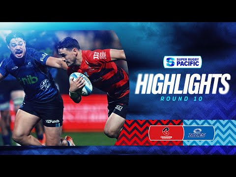 HIGHLIGHTS | CRUSADERS v BLUES | Super Rugby Pacific 2025 | Round 10