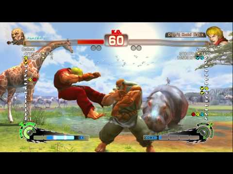 SSF4 AE Bullcat (Gouken) Vs kazu63(Ken)