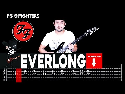 【FOO FIGHTERS】[ Everlong ] cover by Masuka | LESSON | GUITAR TAB