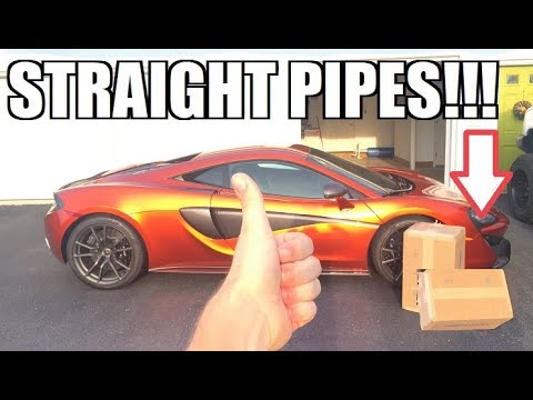 The McLaren GETS LOUD!!!! WORLD'S FIRST KOOKS 570S Exhaust!