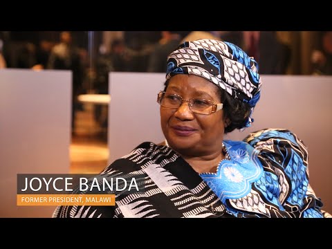 Joyce Banda: 'Leadership is a love affair'