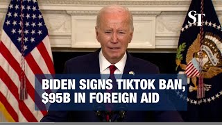 Biden signs TikTok ban, Ukraine, Israel and Taiwan aid package