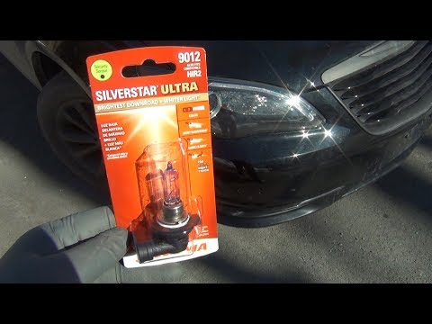 Trying Sylvania Silverstar Ultra Halogens Bulbs (9012/HIR2)