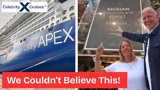 Celebrity Apex | The Unexpected Belgian Chocolate Feast at Sea!