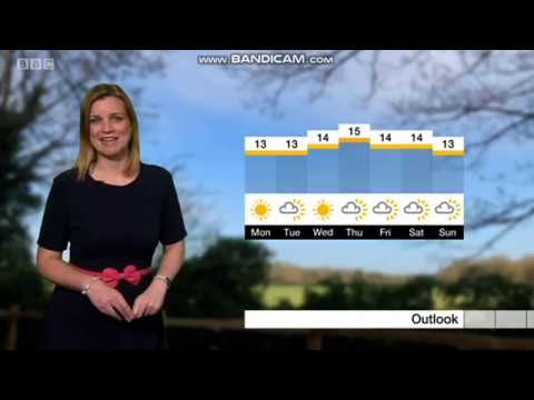 Emily Wood - South Today weather - (24.03.2019) - 60 fps