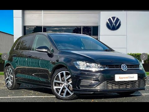 Approved Used Volkswagen Golf R-Line 1.5 TSI DSG 150ps Deep Black | Wrexham Volkswagen