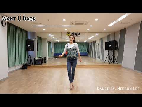 Want U Back Line dance - Improver (Demo)