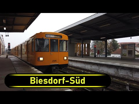 U-Bahn Station Biesdorf-Süd - Berlin 🇩🇪 - Walkthrough 🚶