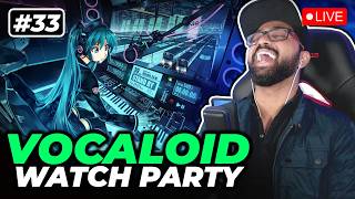 Discovering Vocaloid! Vocaloid Watch Party! Reacting to YOUR Vocaloid Clips & Songs! #33