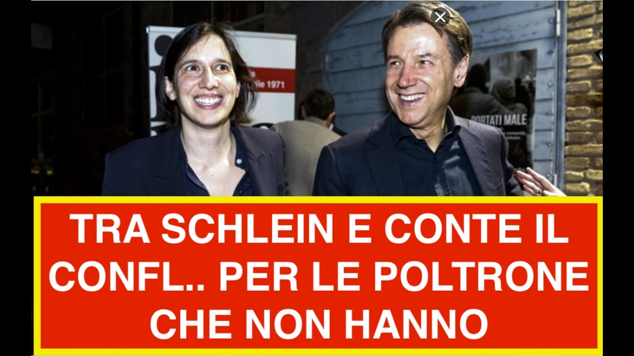 TRA SCHLEIN E CONTE IL CONFL.. PER LE POLTRONE CHE NON HANNO