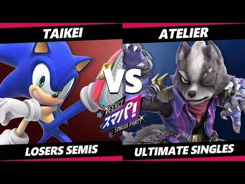Sumapa 63 Losers Semis - Atelier (Wolf, Pokemon Trainer) Vs. taikei (Sonic) SSBU Ultimate Tournament