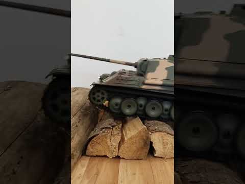Tanque Alemão Panther G!Rc Tank Heng Long 1/16 versão 7.0