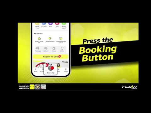 Part of a video titled How to Book in Flash Express PH apps. - YouTube