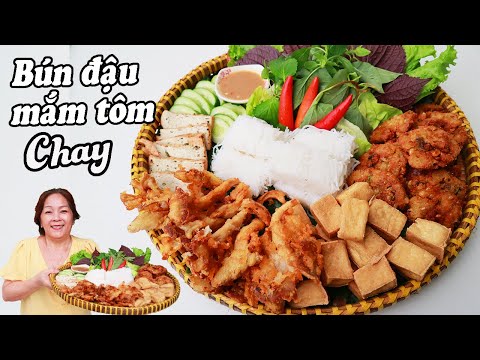 Bún tôm chay