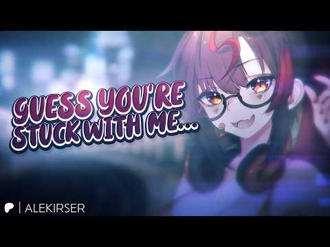 ASMR || Your Friend&rsquo;s Older Sister Misses the Last Train&hellip; Now It&rsquo;s Just You Two [Friends to Lovers]