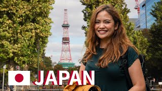 First time in Sapporo, Hokkaido! Japan travel 🇯🇵