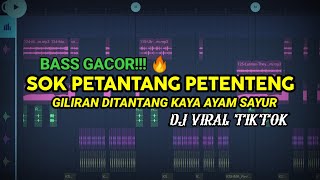 Download lagu DJ SOK PETANTANG PETENTENG ! BASS GACOR VIRAL TIKTOK FULL BASS ( Prengky Gantay Remix ) mp3