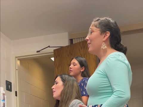 Come Thou Fount / If You Could Hie to Kolob – LDS Trio (Mother–Daughter) | Baptism Medley
