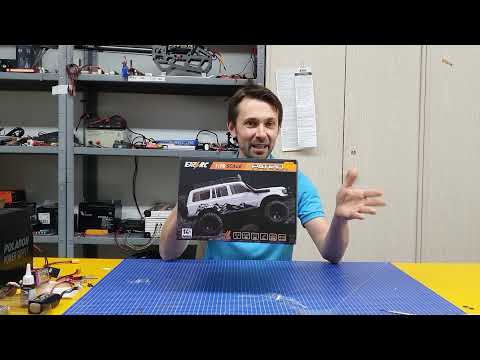 EAZYRC Patriot Crawler 1:18 UNBOXING und Testfahrt (deutsch)