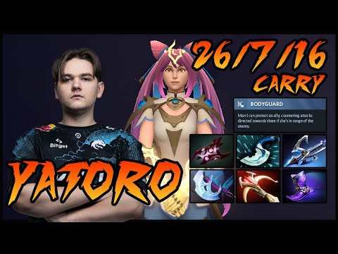 Yatoro Marci Carry | Beyond Godlike 26 Kills - Dota 2 Gameplay