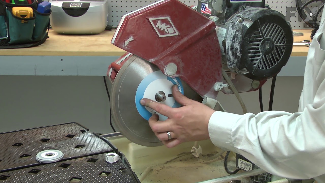 Replacing the Blade, Mk-100, 10 X 060 X 5/8