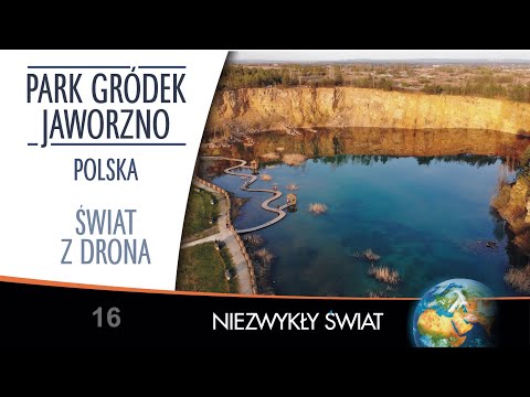 World from a drone - Poland - Gródek Park in Jaworzno