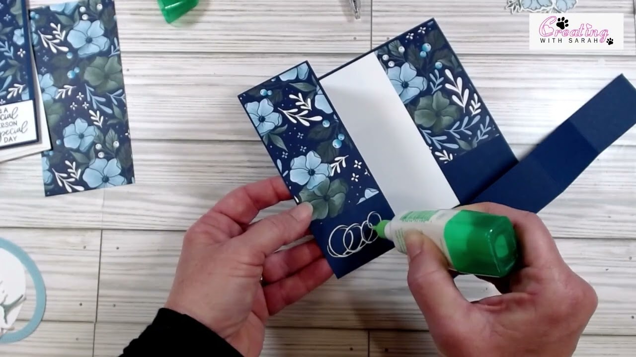 Stampin Up Double Z Fun Fold