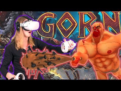 GORN turned me into a PSYCHO! Gameplay and game review on Oculus Quest 2