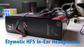 Video thumbnail for Etymotic HF5 In-Ear Headphones by Joon Lee