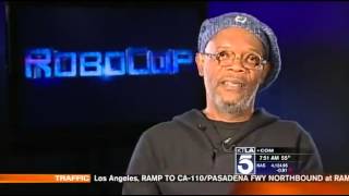 Samuel L Jackson Blast News Anchor for Confuseing him with Laurence Fishburne Full Interview video