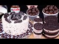 ASMR MALTESERS KITKAT MAGNUM CHOCOLATE ICE CREAM OREO NUTELLA DESSERT MUKBANG 몰티져스 먹방 EA