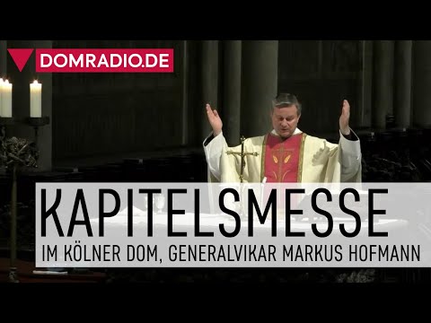 Heilige Messe im Kölner Dom am 11.05.2021 - Generalvikar Markus Hofmann