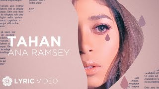 Tahan - Ana Ramsey (Lyrics)
