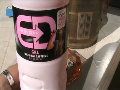 ED Energy drink GRL