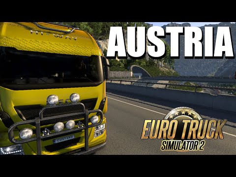 Austria - Austria Rework - Innsbruck to Salzburg - ETS2 Career - Lets Play 57