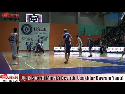 Uşak Sportif Minsk'i Devirdi, Uşaklılar Bayram Yaptı!
