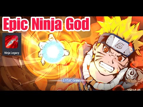 Epic Ninja God  - Naruto Free SS Ninja Android APK Game | NINJA LEGACY all Giftcodes