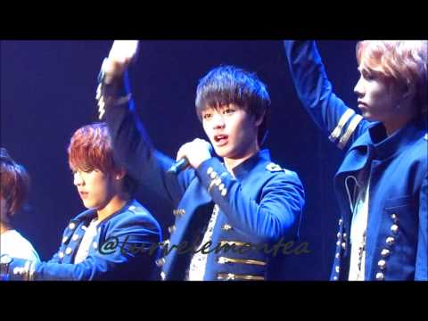121201 Sundown Fest BtoB Talk + Sungjae cute WOW